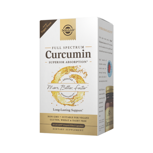 Solgar Curcumin Full Spectrum Caps 30's