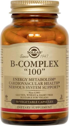 Solgar Vitamin B Complex 100 Caps 50's