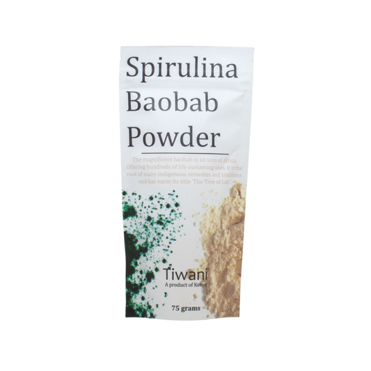 Tiwani Spirulina/Baobab Powder 75 grams