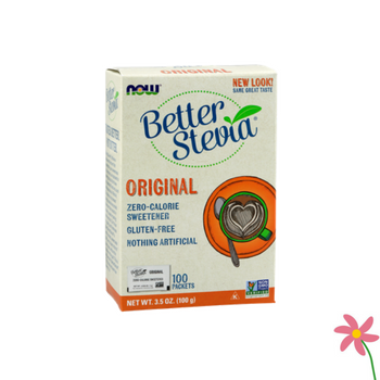 NOW Stevia Packets 100s
