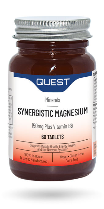 Quest Synergistic Magnesium 150mg with Vitamin B6 30s