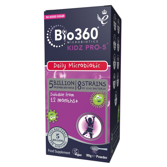Nature's Aid Kidz Pro-5 (5 billion 8 Strain Friendly Bacteria) Vegan-90g Powder