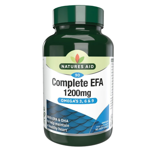 Nature's Aid Complete EFA 1200mg (Omega 3,6,9) - 90's