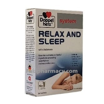 DOPPERHERZ SYSTEM IQ RELAX&SLEEP TABS 30