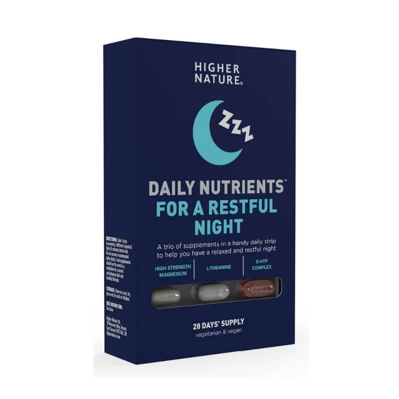 Higher Nature Daily Nutrients Restful Night 28s