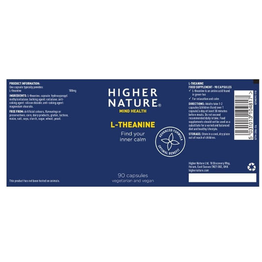 Higher Nature L-Theanine 90s