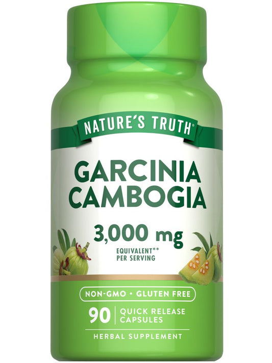 Nature's Truth Garcinia Cambogia 3000mg QR caps 90s