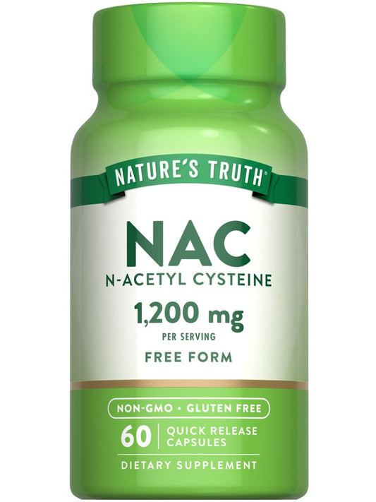 Nature's Truth N-Acetyl cysteine 1200mg QR caps 60s