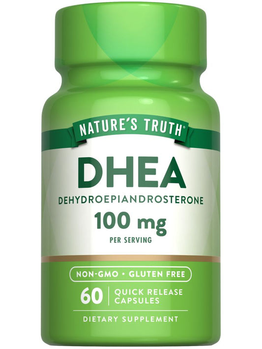 Nature's Truth DHEA 100mg per serving caps 60s