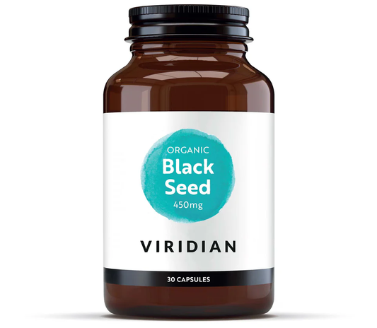 Viridian Black Seed Oil 450mg 30s