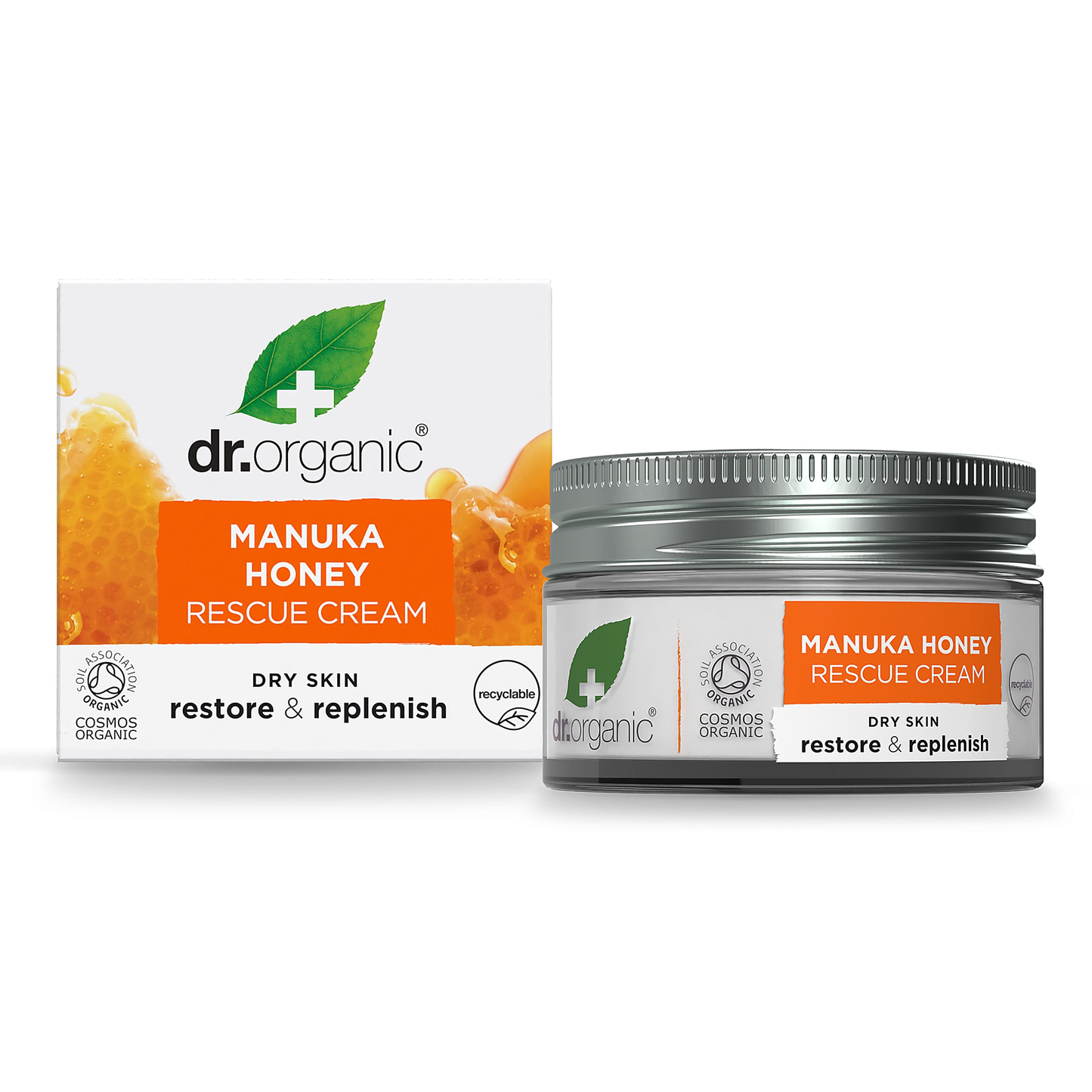 Dr Organic Manuka Honey Rescue Cream 50ml