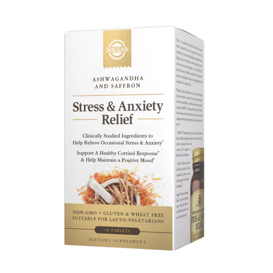 Solgar Stress & Anxiety Relief Tablets 30's
