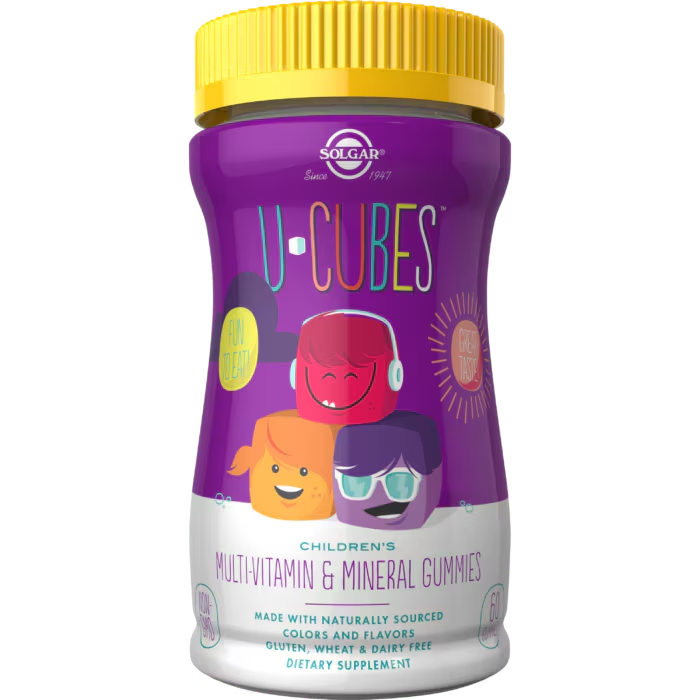 Solgar U-Cubes™ Children’s Multi-Vitamin & Mineral Gummies