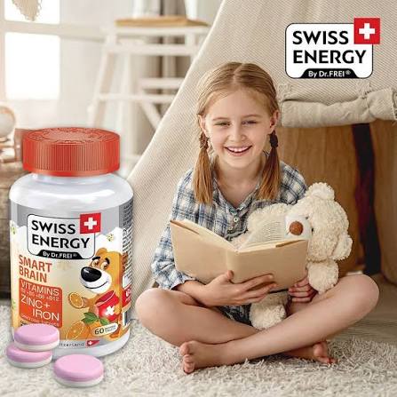 Swiss Smart Brain Dextrose Tablets 60s – Quick Energy for Brain, Focus & Performance