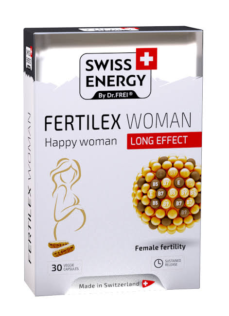 Swiss Energy Fertilex Woman Vegan SR Capsules 30s – Fertility & Hormonal Support for Women