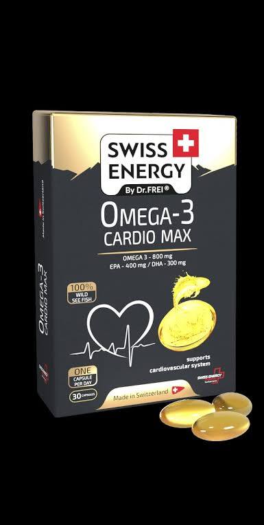 Swiss Energy Omega-3 Cardiomax 30s – Advanced Cardiovascular & Brain Support