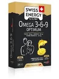 Swiss Energy Omega 3-6-9 Optimum 30s – Essential Fatty Acids for Heart, Brain & Joint Health