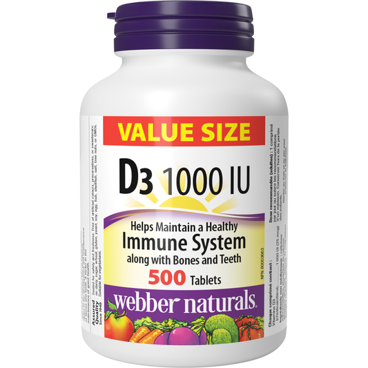 Webber Naturals Vitamin C 1000mg Time release Tabs 60s