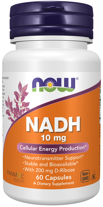 NOW NADH 10MG CAPS 60'S