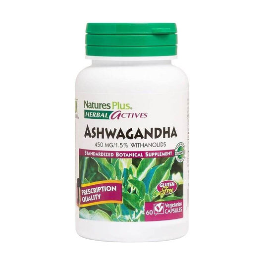 NaturesPlus Ashwagandha 450mg 60s