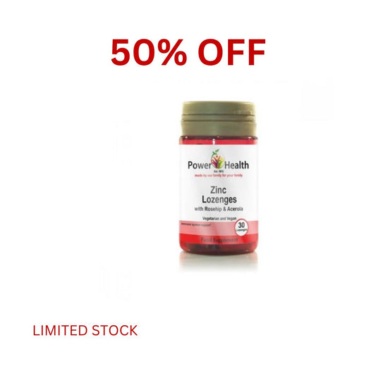 PowerHealth Zinc Lozenges 30s