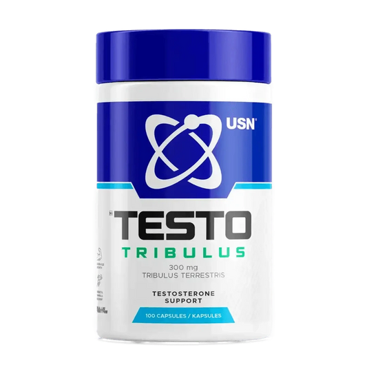 USN Testo Tribulus Tablets, 100's-Support Testosterone | Boost Muscle Strength | Enhance Recovery